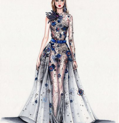 Jess Rodgers dicta tendencias de moda a través de su ilustración